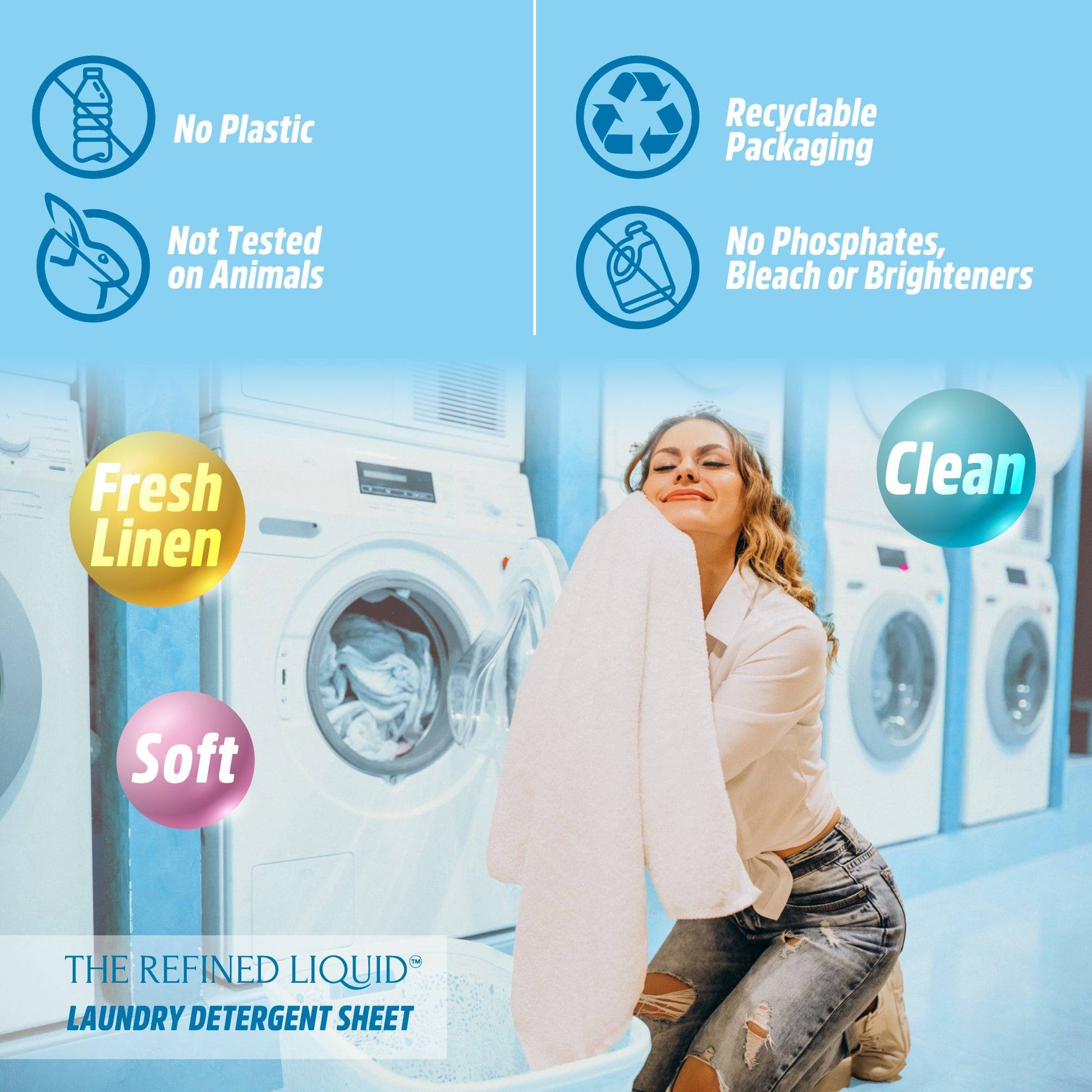 Laundry Detergent Sheet | Detergent Sheet | The Refined Liquid